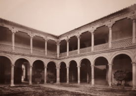 Max Junghändel (1885) Palacio Arzobispal de Alcalá de Henares, patio de Fonseca