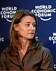 Archivo:Melinda Gates, Davos 2009
