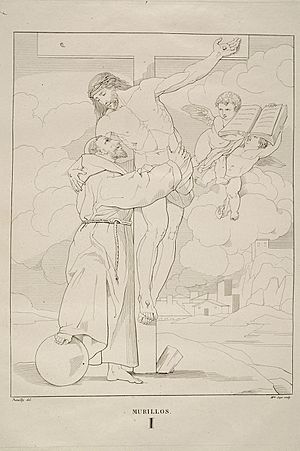 Archivo:Museo del Romanticismo - CE5214 - San Francisco abrazando a Cristo