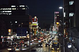 Nagoya Imaike night view 2016