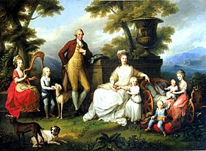 Archivo:Painting of the family of Ferdinando IV (Angelica Kauffmann, 1782)