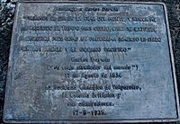 Archivo:Placa de darwin en cerro La Campana Olmue Chile