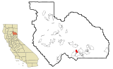 Plumas County California Incorporated and Unincorporated areas Plumas Eureka Highlighted.svg