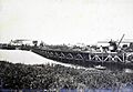 Riachuelo Ejecución de trabajos de agrandamiento de muelles, vista aguas abajo. 11-8-1908
