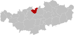 Rixensart Brabant-Wallon Belgium Map.svg