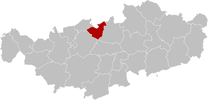 Rixensart Brabant-Wallon Belgium Map