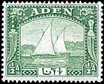 Archivo:Stamp Aden 1937 0.5a