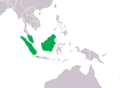 Tomistoma schlegelii Distribution
