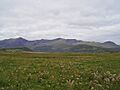 Vegetated dunes and Brandon mountain range - geograph.org.uk - 219588