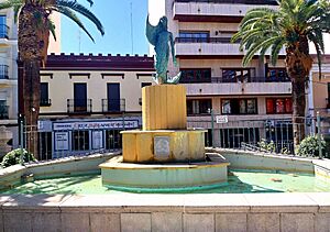 Archivo:Villanueva de la Serena - Parque de la Constitución, La Sirena 5