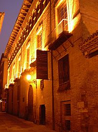 Archivo:Zaragoza - Casa de Miguel Donlope - Fachada