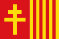 Bandera de Besalú.svg
