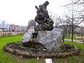 Bilbao - Parque de Ametzola, monumento a Santiago Brouard