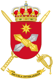 Archivo:Coat of Arms of Spanish Army Military Inter-Arms School