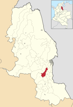 Bochalema ubicada en Norte de Santander