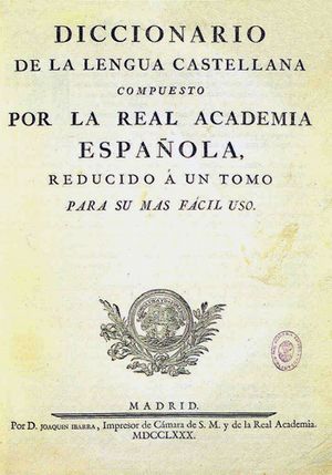 Archivo:Diccionario de la lengua castellana
