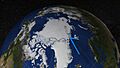 Fiann Paul Arctic Ocean rowing route Polar Row II