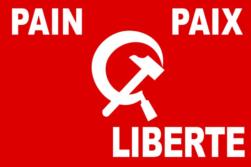 Flag of Algerian Communist Party