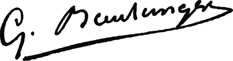 Gustave Boulanger signature