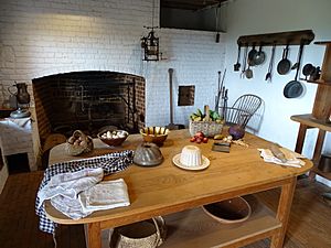 Archivo:Kitchen of Plantation House - Monticello - Charlottesville - Virginia - USA (47011065144)