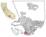 LA County Incorporated Areas Palos Verdes Estates highlighted.svg