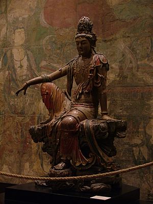 Archivo:Liao Dynasty - Guan Yin statue
