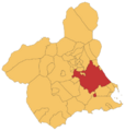 Localización de Murcia
