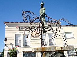 Estatua de Hernando de Soto  - Autor:Fernando Soler del Campo