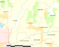 Map commune FR insee code 68143