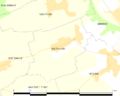 Map commune FR insee code 68357