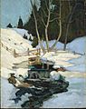 Maurice Cullen - La Fonte des neiges