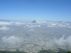 Monterrey desde el cerro de la silla