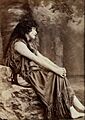 Napoleon Sarony - Sarah Bernardt in a New York Production - Google Art Project