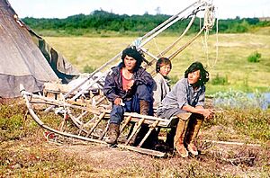 Archivo:Nenets people near Dudinka (Ru200008050079)