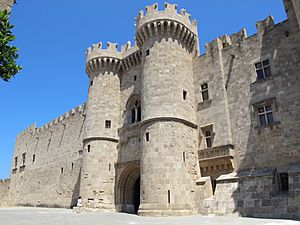 The Palace of the Grand Master in Rhodes - Greece by Constantinos Iliopoulos