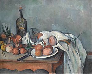 Archivo:Paul Cézanne - Still Life with Onions - Google Art Project