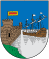 Primer escudo de Santa Marta.