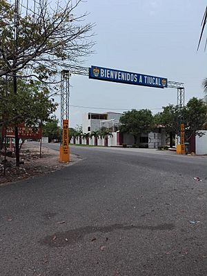 Archivo:ROTULO DE BIENVENIDA A TIUCAL