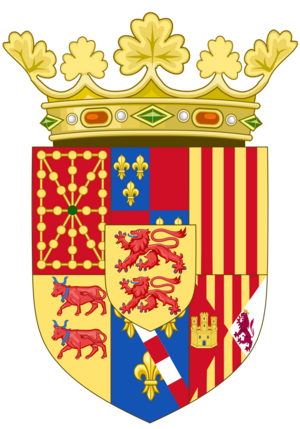 Archivo:Royal Coat of Arms of Navarre (1483-1512)
