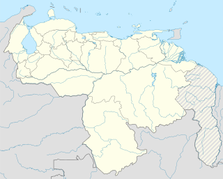 Venezuela location map (+claimed).svg