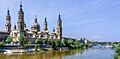 Zaragoza - Basílica del Pilar y río Ebro