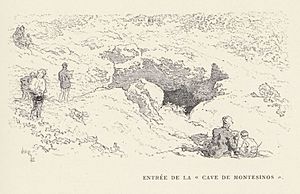 Archivo:1901, Au pays de Don Quichotte, Entrée de la «cave de Montesinos», Vierge