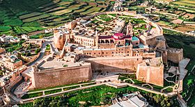 Aerial Footage of Citadella sitiuated in Gozo.jpg