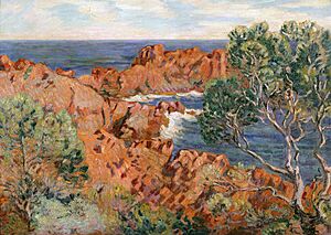 Archivo:Agay by Jean-Baptiste Armand Guillaumin, Bass Museum of Art