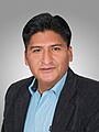 Andrés Flores Condori. Official portrait, 2020. Chamber of Deputies of Bolivia