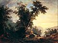 Asher B. Durand - The Indian's Vespers - Google Art Project