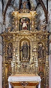 Barcelona Cathedral Interior - Altar of Saint Barnhard of Siena 1783-1785