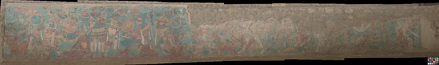Archivo:Cacaxtla Battle Mural (right)