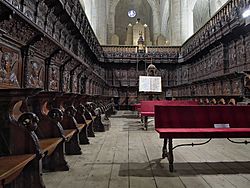 Archivo:Catedral de Calahorra (La Rioja). Coro