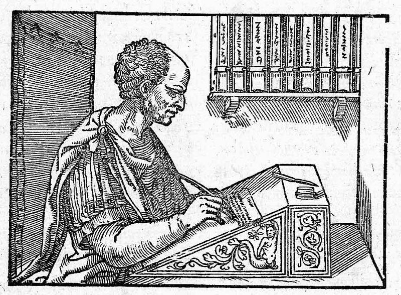 CiceroEpistulaeAdFamiliaresVenice1547page329Detail
